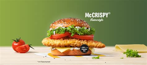 McCrispy Homestyle McDonalds Deutschland