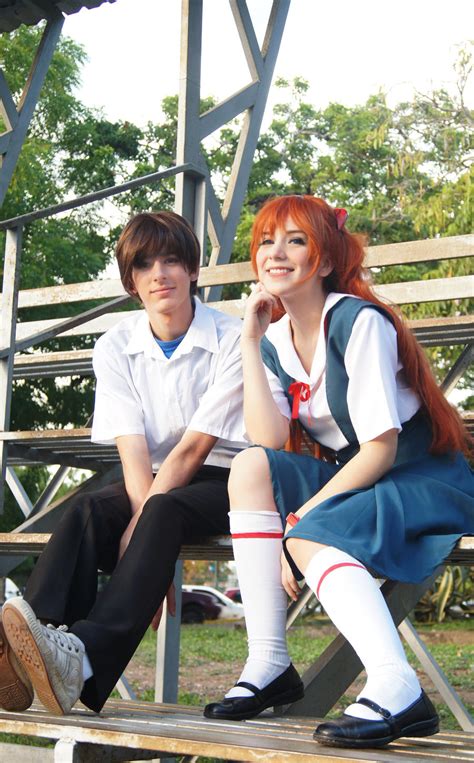 Asuka Langley Shinji Ikari Cosplay Evangelion By Sailormappy On Deviantart