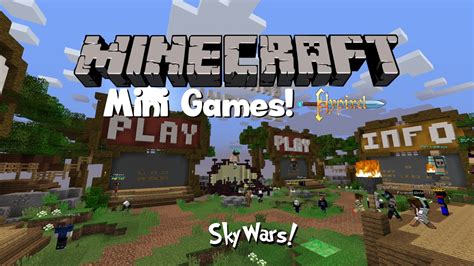 Minecraft Minigames Sky Wars Youtube