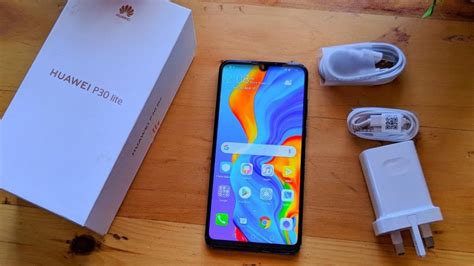 Huawei P30 Lite Hybrid Dual Sim 128gb White Color Smart Phone With 6gb Ram Jungle Lk