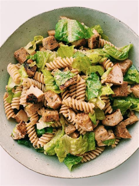 Chicken Caesar Pasta Salad Melissa S Healthy Kitchen