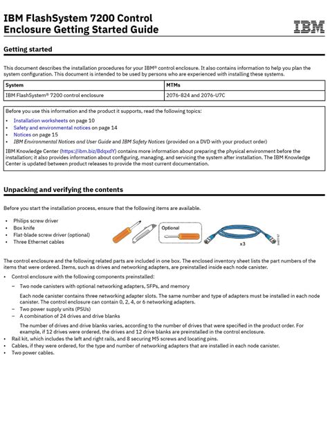 Ibm 2076 824 Getting Started Manual Pdf Download Manualslib