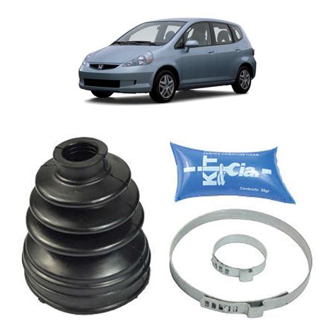 Kit Coifa Trizeta Tulipa Lado Câmbio Honda Fit 1 4 1 5 03 08 Bermano