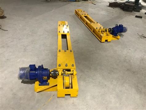 EN8 Open Reduction EOT Crane Single Girder End Carriage Set 1 Ton For