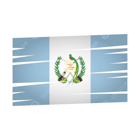 Vector De Bandera De Guatemala Con Fondo Transparente Png Guatemala