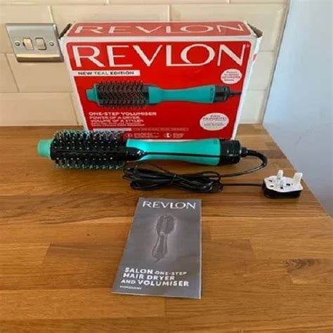 REVLON ONE STEP VOLUMISER Teal Edition Original Oval Design Hot Styling Brush At Best Price In Surat