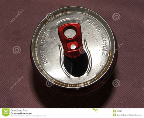 Ring-pull can stock image. Image of drink, cola, soft, dregs - 426021