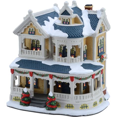 Victorian Christmas Village Figurines At Evelyn Hampton Blog
