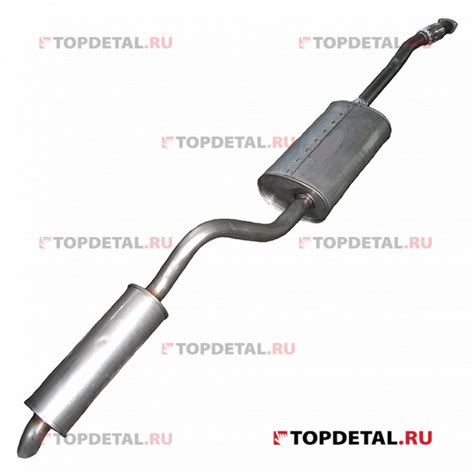 Глушитель УАЗ-3163 Patriot с резонатором Пикап (УАЗ) купить в интернет ...