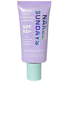 Naked Sundays 100 Mineral Collagen Glow Perfecting Priming Lotion SPF50 REVOLVE