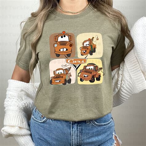 Disney Cars Movie Tow Mater Shirt Disney Trip Shirt Disney Mater