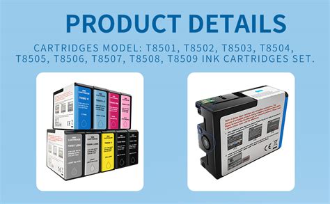 Amazon T850 Ink Cartridge Remanufactured T850 T8501 T8502 T8503