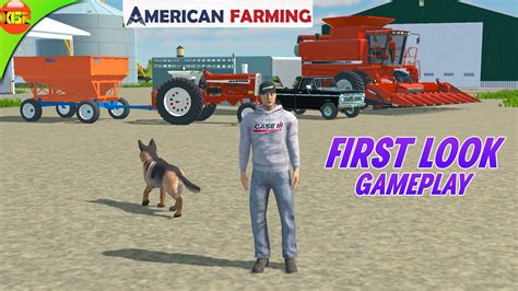 American Farming Mobile First Look Gameplay Youtube