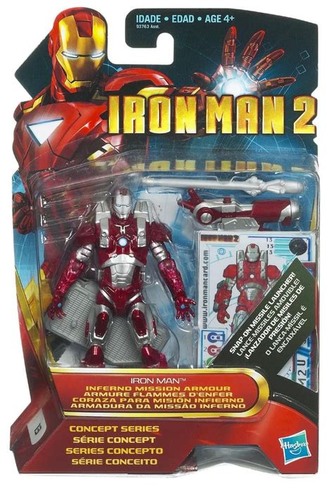 Iron Man 2 Concept 3 75 Figure Iron Man Inferno Mission Armor