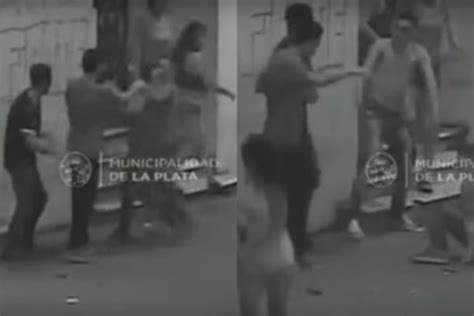 Video La Brutal Batalla Campal A La Salida De Un Boliche En La Plata