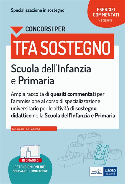 Eserciziari Tfa Sostegno Didattico Scuola Edizione