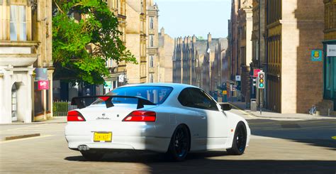 Wallpaper Forza Horizon 4 Silvia Nissan Silvia Nissan Car White Cars Video Games