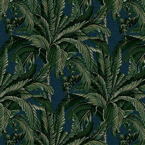 Daintree Palm By Graham Brown Midnight Wallpaper Wallpaper