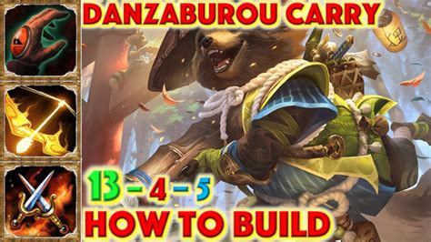 Smite How To Build Danzaburou Danzaburou Carry Build Guide