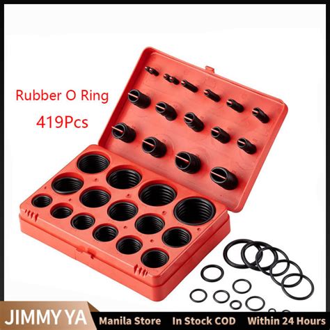 Universal Pcs Rubber O Ring Kit Gasket Rubber O Ring Assortment Set