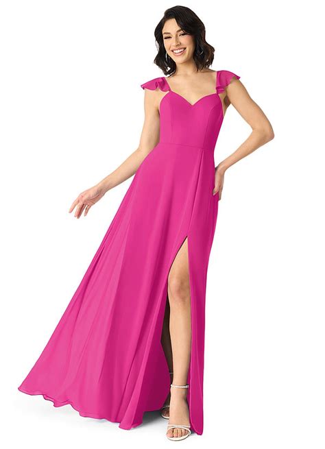 Fuchsia Azazie Everett Bridesmaid Dresses Azazie