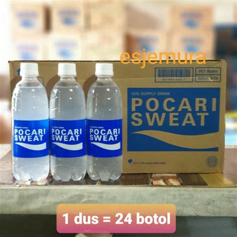 Jual Pocari Sweat 500 Ml Per Dus Isi 24 Botol Shopee Indonesia