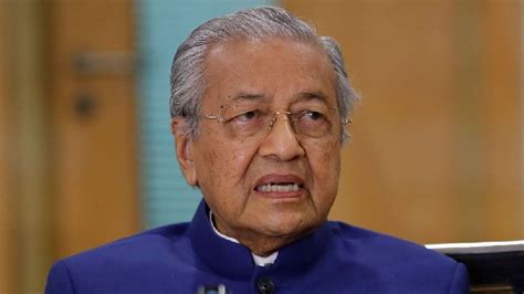 Former Malaysian Pm Mahathir Mohamad Admitted To Hospital Cgtn