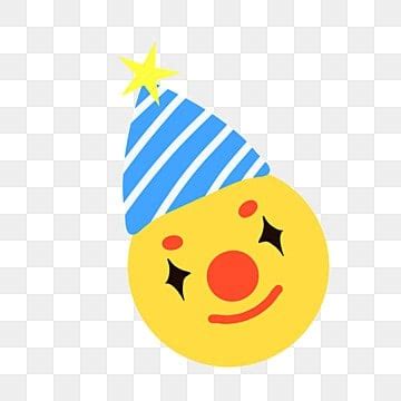 yellow clown png vector psd  clipart  transparent background