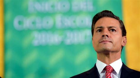 Mexikos Pr Sident Enrique Pe A Nieto Kleines Hoch F R Den Hoffnungslosen