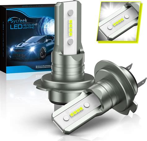 H7 HID Xenon Bulb 2 Bulbs Headlight 35w Replacement Lamp UK 6000k White