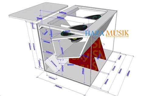 Ukuran Box Speaker Inch Double Lapangan Homecare