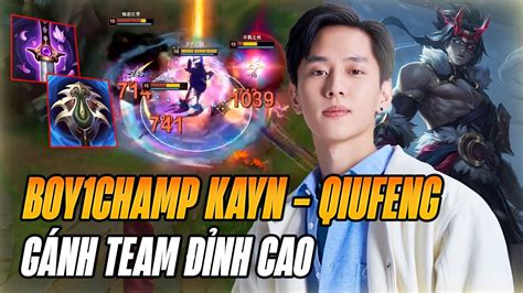 Boy Champ Kayn Qiufeng C Ng Kayn Darkin Th Hi N Kh N Ng G Nh Team