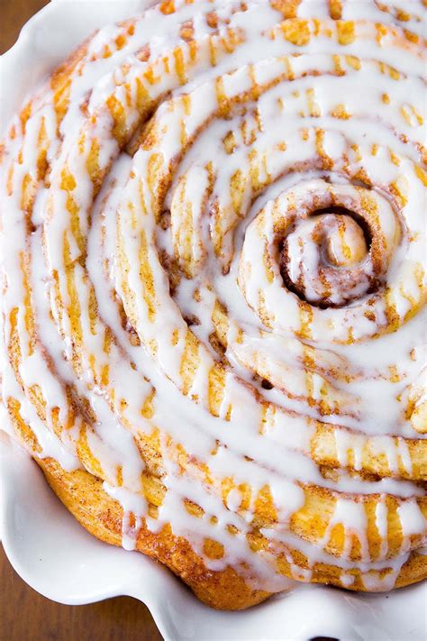 Giant Cinnamon Roll Cake Recipe Red Star Yeast