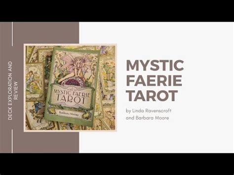 Mystic Faerie Tarot By Linda Ravenscroft And Barbara Moore Deck