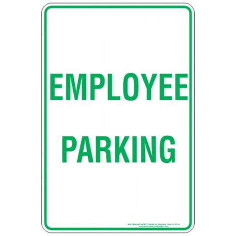 Employee Parking - Discount Safety Signs New Zealand