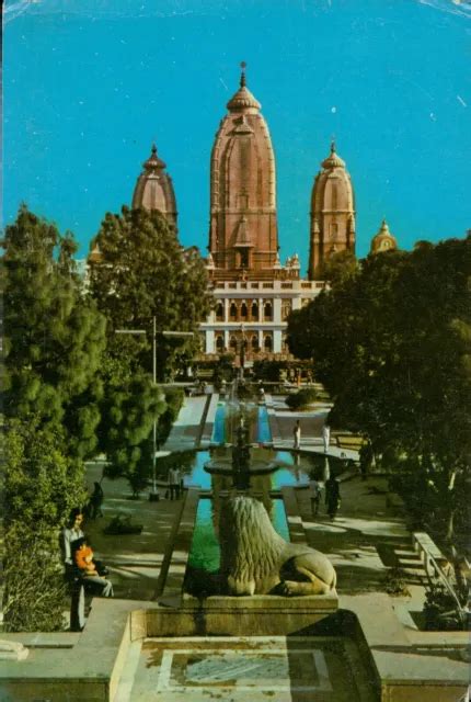 Back Side View Of Birla Temple Shri Laxmi Narayan Temple Birla Mandir