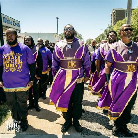 Israel United in Christ leads 100 man march to promote black unity