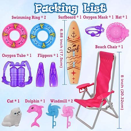 Mua Eutenghao Pcs Girl Dolls Clothes Swimsuit Bikini For Inch Girl Dolls Doll Bikini And