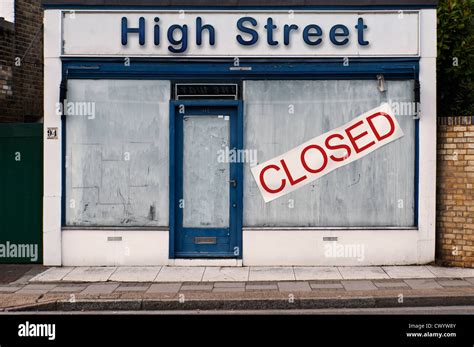 closed  shops uk stock  closed  shops uk stock images
