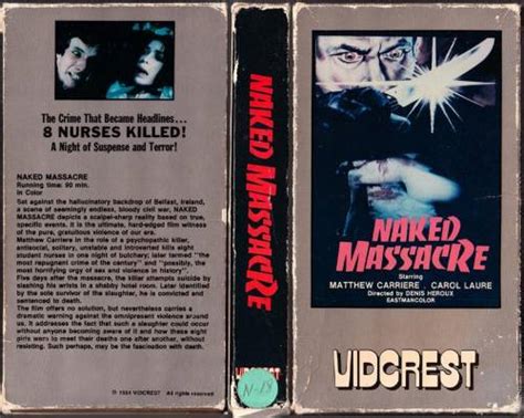 Naked Massacre 1976 director Denis Héroux VHS Vidcrest usa
