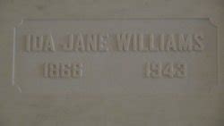 Ida Jane Black Williams 1866 1943 Homenaje De Find A Grave