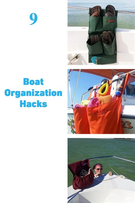 Boat Organization Hacks For The Summer Boat Organization Boat