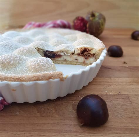 Crostata Ricotta E Amaretti