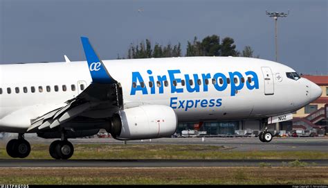 EC NUZ Boeing 737 8GP Air Europa Express HernandoJose JetPhotos