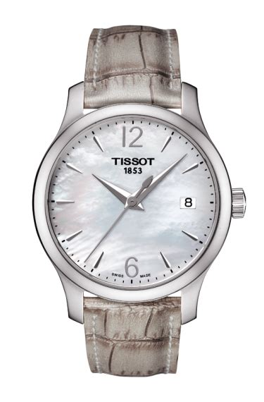 Tissot T063 210 17 117 00 Tradition Lady Stainless Steel MOP