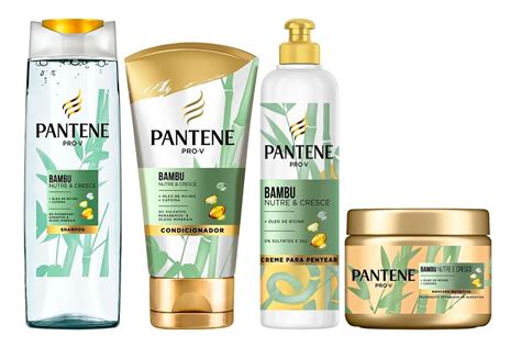 Linha Completa Bambu Nutre Cresce Pantene Itens Frete Gr Tis