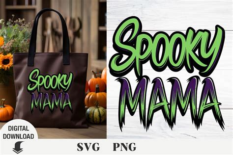 Halloween Svg Spooky Mama Happy Hallow Graphic By Oksismg · Creative