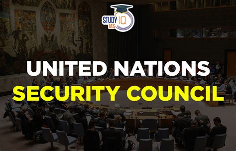 United Nations Security Council Unsc Functions Members