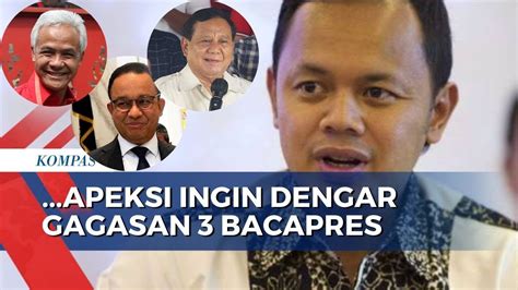 Anies Ganjar Dan Prabowo Beradu Gagasan Soal Pembangunan Bima Arya