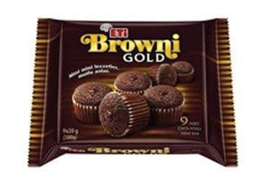 1 Paket 180gr Eti Browni Gold Mini Kakao Soslu Çikolatalı Kaç Kalori